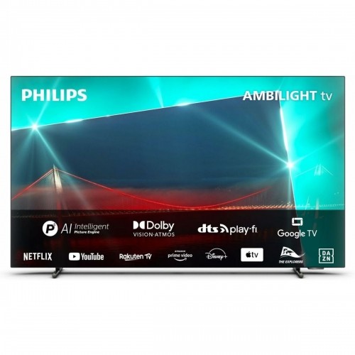 Смарт-ТВ Philips 55OLED718 55" 4K Ultra HD OLED AMD FreeSync image 1