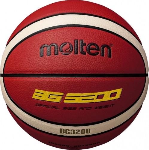 Basketball ball training MOLTEN B6G3200, synth. leather size 6 image 1