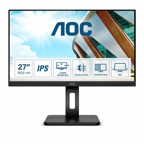 Monitors AOC Q27P2Q 27" LED IPS Flicker free 75 Hz 50-60  Hz image 1