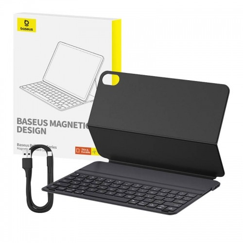 Magnetic Keyboard Case Baseus Brilliance for Pad 10 10.9" (black) image 1