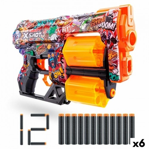 Šautriņu ierocis Zuru X-Shot Dread 32 x 18,5 x 0,6 cm (6 gb.) image 1