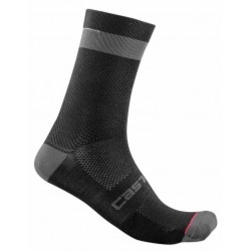 Castelli Velo zeķes ALPHA 18 Sock L/XL Black image 1