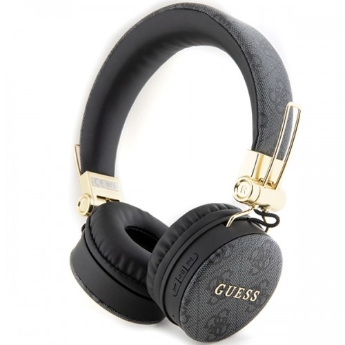 Guess słuchawki nauszne Bluetooth GUBH704GEMK czarny|black 4G Metal Logo image 1