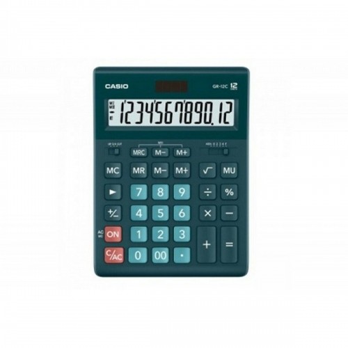 Kalkulators Casio Tumši zaļš Plastmasa image 1