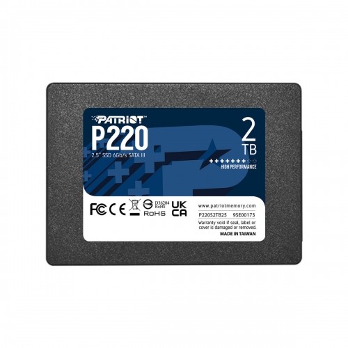 Cietais Disks Patriot Memory P220 2 TB SSD image 1