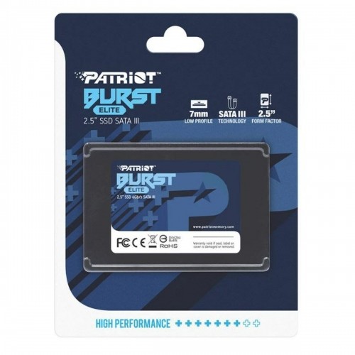 Жесткий диск Patriot Memory Burst Elite 120 GB SSD image 1