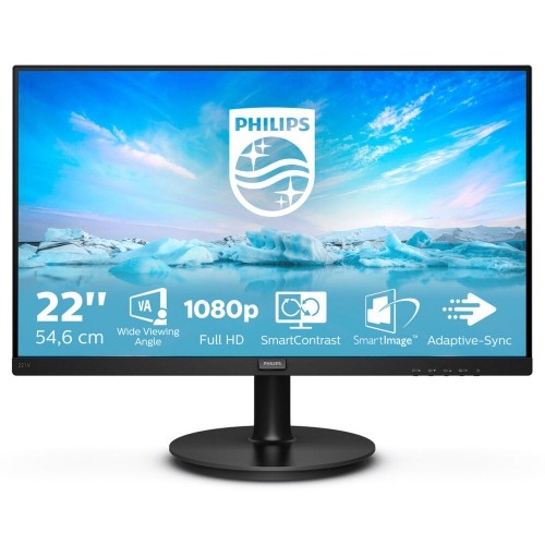 Monitors Philips 221V8A/00 21,5" LED VA Flicker free 75 Hz 50-60  Hz image 1