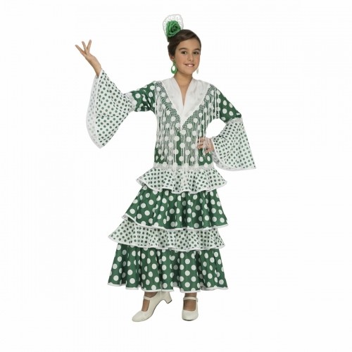 Маскарадные костюмы для детей My Other Me Feria Танцовщица фламенко Зеленый image 1