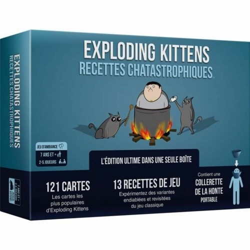 Spēlētāji Asmodee Exploding Kittens: Recettes Chatastrophiques image 1