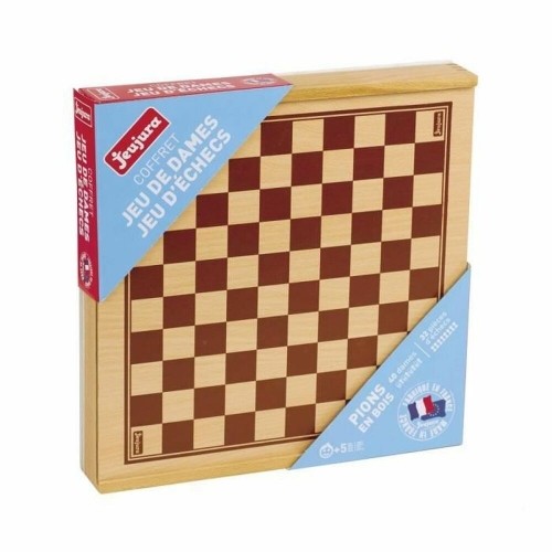 Spēlētāji Jeujura Checkers and Chess Box image 1