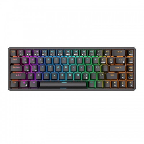 Mechanical keyboard Royal Kludge RK837 RGB, Brown switch (black) image 1
