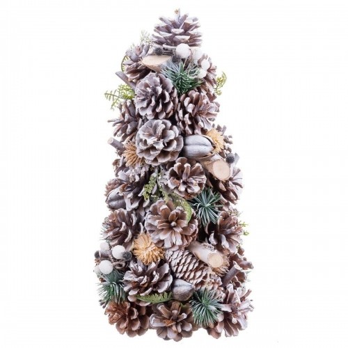 Bigbuy Christmas Jaungada eglīte Daudzkrāsains Plastmasa Foam Ananāsi 18 x 18 x 30 cm image 1