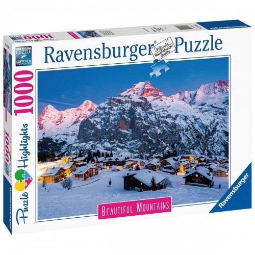 Puzle un domino komplekts Ravensburger 17316 The Bernese Oberland - Switzerland 1000 Daudzums image 1