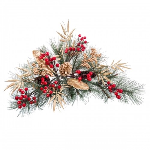 Bigbuy Christmas Durvju Pakaramais Ziemassvētki Daudzkrāsains Bronza Plastmasa 60 cm image 1