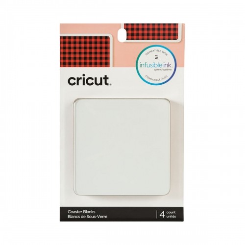 Customisable Coasters for Cutting Plotter Cricut Aluminium image 1