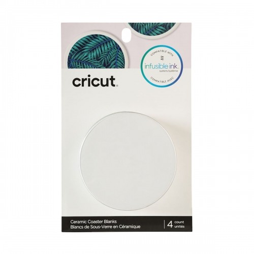 Customisable Coasters for Cutting Plotter Cricut Ceramic image 1