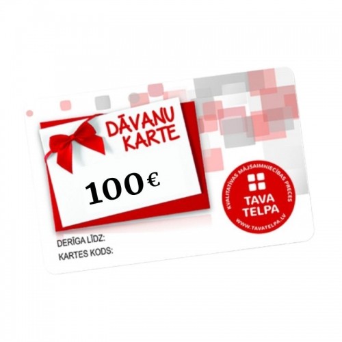Подарочная карта на сумму 100€ image 1