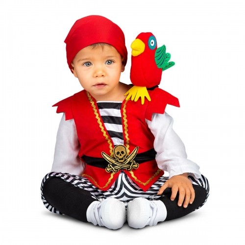 Маскарадные костюмы для младенцев My Other Me Пират Попугай (3 Предметы) image 1