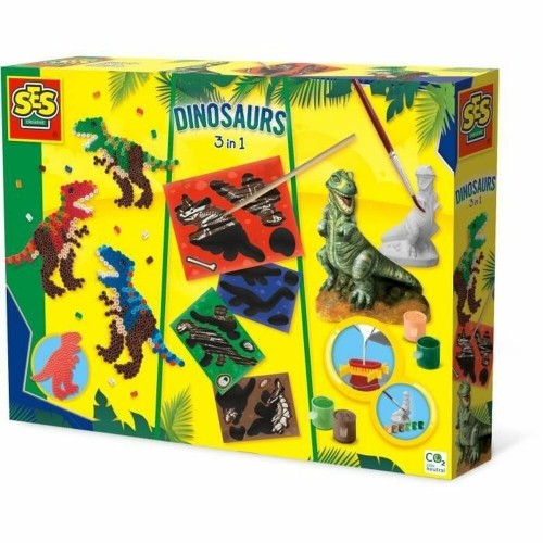 Veidošanas Spēles SES Creative Dinosaurs 3 in 1 image 1