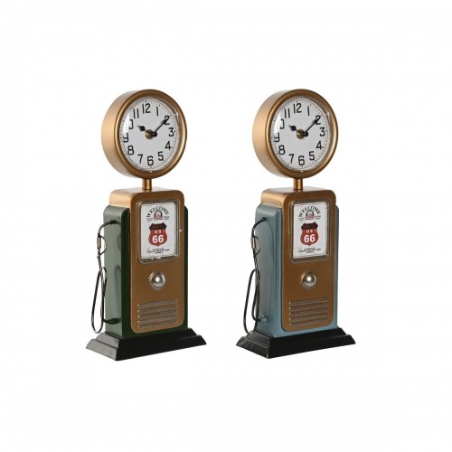 Настольные часы Home ESPRIT Zaļš Oranžs Metāls polipropilēns Vintage 14 x 7,3 x 35 cm (2 gb.) image 1
