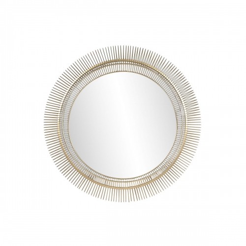 Настенное зеркало Home ESPRIT Позолоченный Железо 106 x 13 x 106 cm image 1