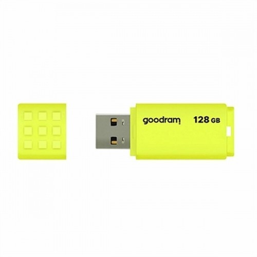 USB Zibatmiņa GoodRam UME2 128 GB Dzeltens image 1