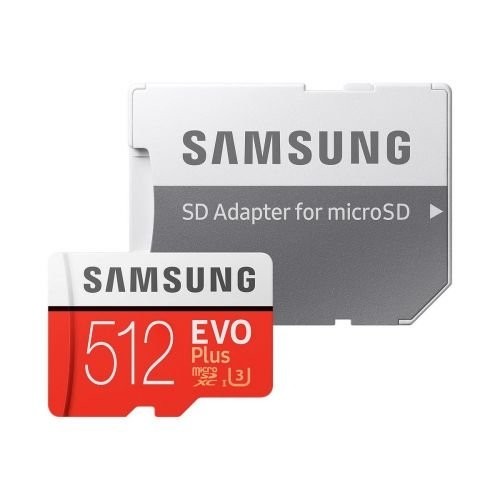 Samsung EVO+ Atmiņas Karte MicroSD /  512GB / Class10 + Adapteris image 1