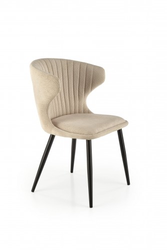 Halmar K496 chair, d.beige image 1