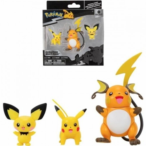Pokemon Figūru komplekts Pokémon Evolution Multi-Pack: Pikachu image 1