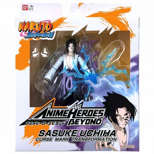 Rotaļu figūras Naruto Shippuden Bandai Anime Heroes Beyond: Sasuke Uchiha 17 cm image 1