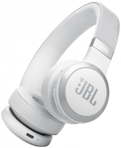 JBL wireless headset Live 670NC, white image 1
