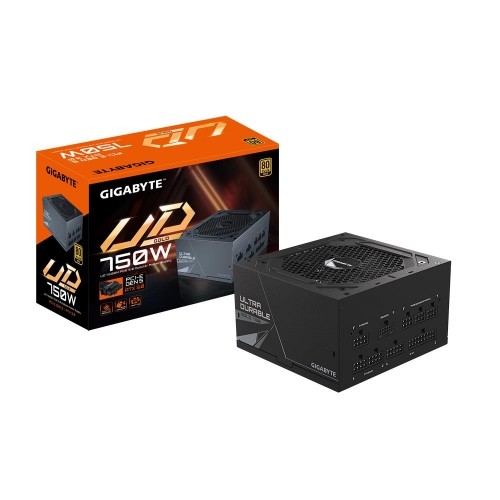Power Supply|GIGABYTE|750 Watts|Efficiency 80 PLUS GOLD|PFC Active|MTBF 100000 hours|GP-UD750GMPG5 image 1
