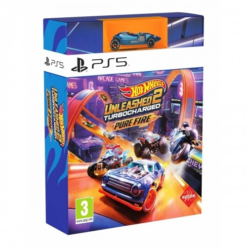 Videospēle PlayStation 5 Milestone Hot Wheels Unleashed 2: Turbocharged - Pure Fire Edition (FR) image 1
