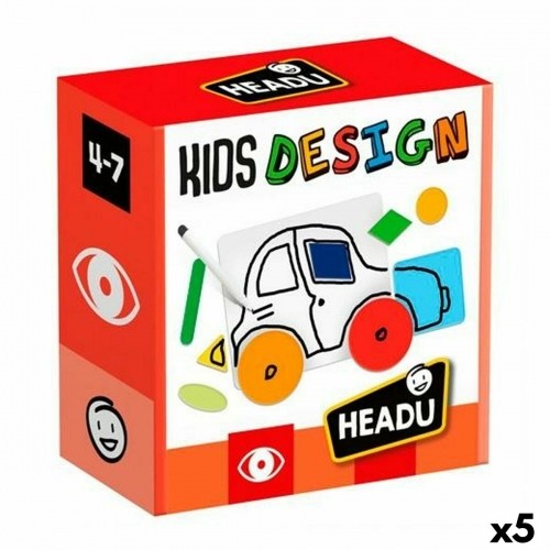Izglītojošā Spēle HEADU Kids Design (5 gb.) image 1
