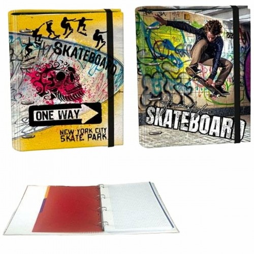 Gredzenveida stiprinājums SENFORT Skateboard Daudzkrāsains A4 image 1