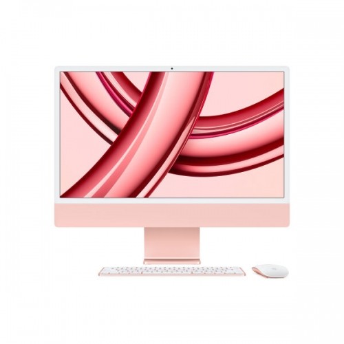 Apple iMac MQRU3D/A Rose - 35,6cm (14''), M3 8-Core Chip, 10-Core GPU, 24GB RAM, 1TB SSD image 1