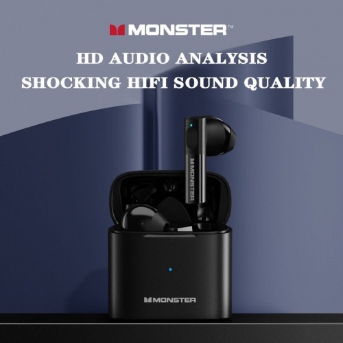 Monster XKT03 TWS Wireless Headset Black image 1