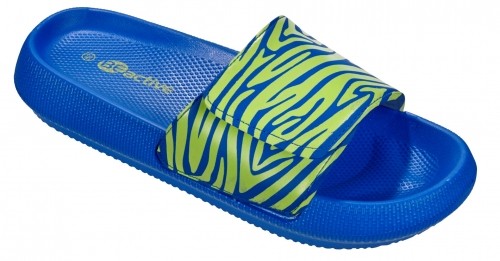 Slippers for women V-Strap BECO ZEBRA VIBES 6 40 blue image 1