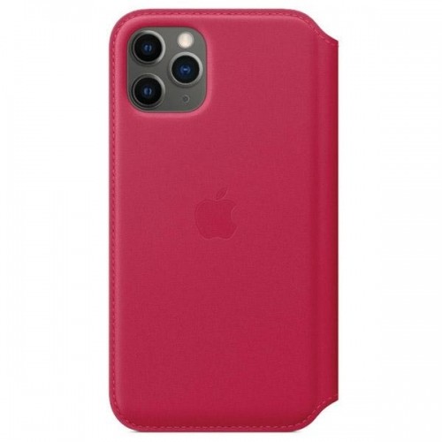 Etui Apple MY1K2ZM|A iPhone 11 Pro 5.8" malinowy|raspberry Leather Folio Case image 1