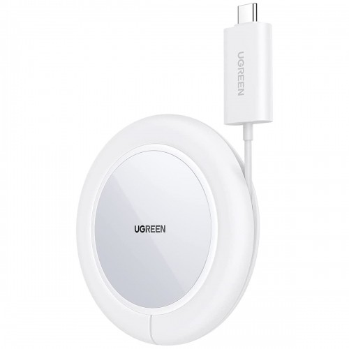 Wireless Charger UGREEN CD245, 15W (white) image 1