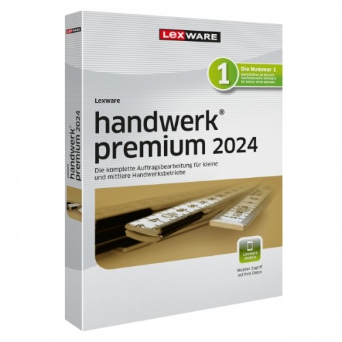 Lexware Handwerk premium 2024 Download Jahresversion (365-Tage) image 1