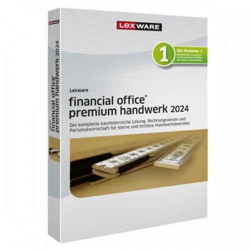 Lexware Financial Office premium Handwerk 2024 Download - Jahresversion (365-Tage) image 1