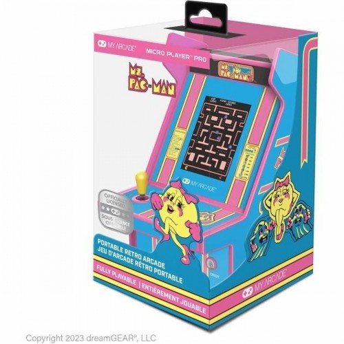 Pārnēsājama Spēļu Konsole My Arcade Micro Player PRO - Ms. Pac-Man Retro Games Zils image 1