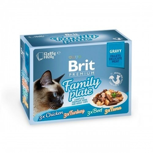 Kaķu barība Brit Pouch Gravy image 1