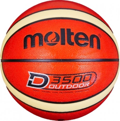 Basketball ball outdoor MOLTEN B7D3500 synth. leather size 7 image 1