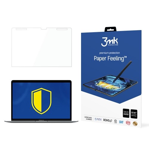Apple MacBook Air 13,3" M1 - do 15" 3mk Paper Feeling screen protector image 1