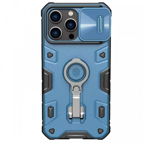 OEM Nillkin CamShield Armor Pro Case for Iphone 14 Pro Max blue image 1