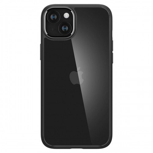 Apple Spigen Crystal Hybrid case for iPhone 15 - black image 1