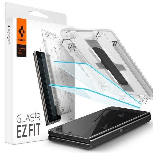 Samsung TEMPERED GLASS Spigen GLAS.TR &quot;EZ FIT&quot; 2-PACK GALAXY Z Fold 5 CLEAR image 1