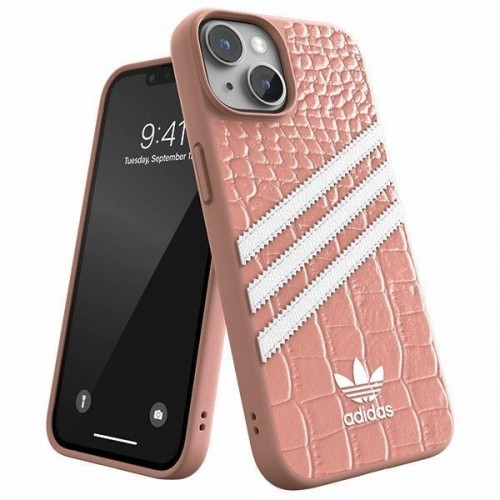 Adidas OR Samba Alligator iPhone 14 6.1" pink-white|mauve-white 50199 image 1